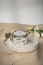 Load image into Gallery viewer, נר סויה ריחני בפחית כסופה