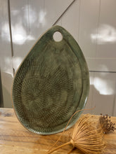 Load image into Gallery viewer, סט מגש וכפות מקרמיקה | BOTANICA OVAL SET