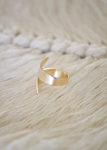 טבעת ספירל זהב